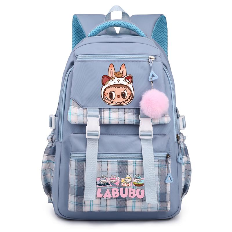 Cute Printed Backpack Large Capacity Waterproof Bookbag Boy Girl Schoolbag Women Travel Bag Kid Birthday Gift Mochila