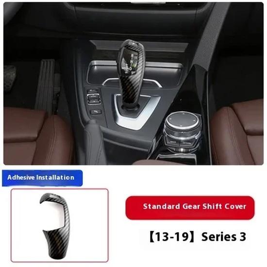 Decorazione Pannello Cruscotto Aria Condizionata Console Centrale Auto Fibra di Carbonio Per BMW Serie 3 4 3GT F30 F32 F34 Accessori Interni