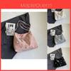 Stylish Korean Fashion Large Capacity Tote Bag For Women In Black Beige Pink Silver