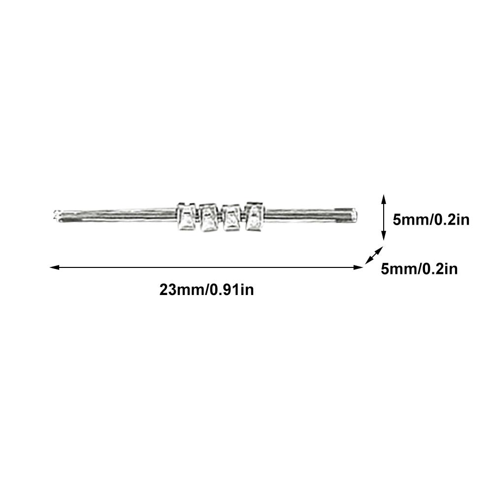 Ingrown Toenail Pedicure Tool Embed Toe Nail Care Straightening Correction Clip Curved Clamp Toenails Correction Tool for Toes