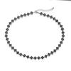 Colorful CZ Stone Copper Bracelet And Necklace Set With Lobster Clasp Adjustable Minimalist Romantic Jewelry
