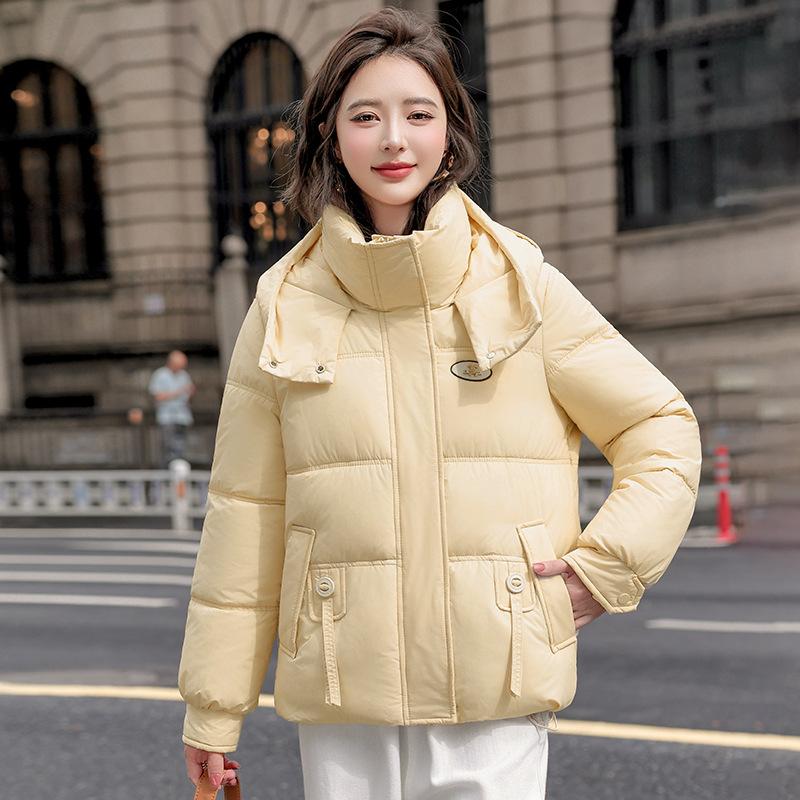 Winter New Cotton-padded Clothes Fashionable Versatile Hooded Bread Clothes Cotton-padded Jackets Women's Jackets