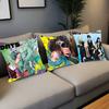 SSAKAMOTO Anime Pillow Case Fashion Square Pillowcase Bedroom Sofa Room Ins Decoration Leisure