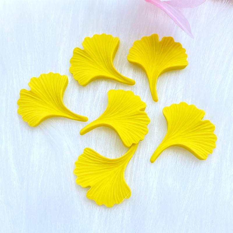 10Pcs New Resin Lovely Mixed Mini Leaves Flatback Cabochon Scrapbook Kawaii DIY Embellishments Accessories W02
