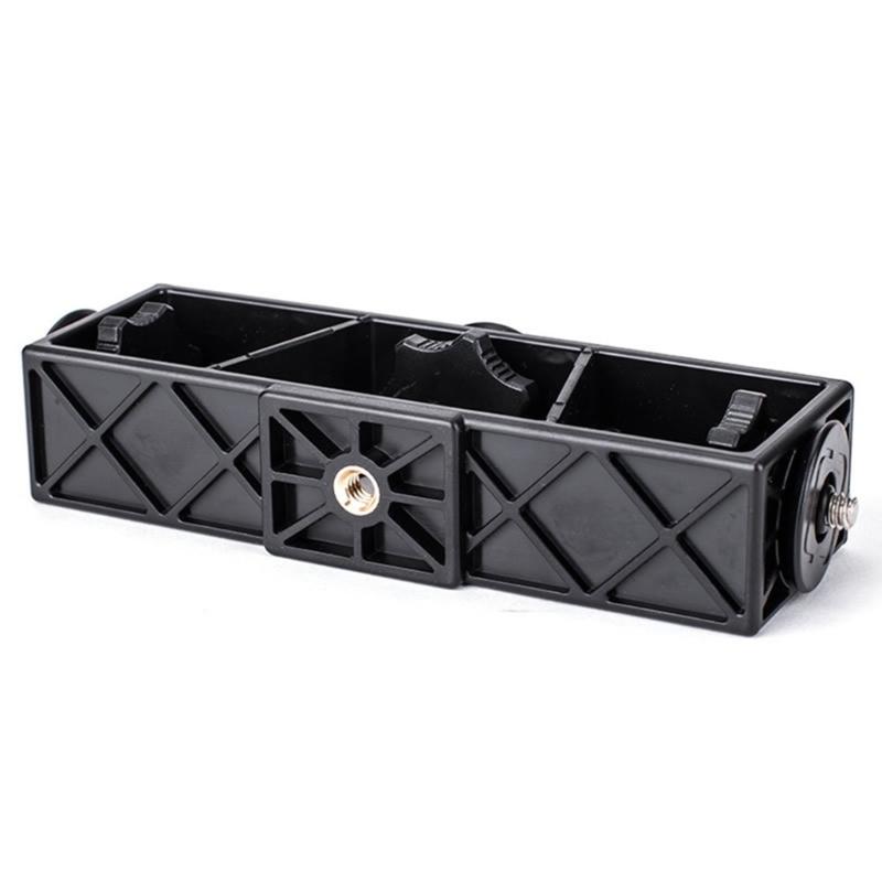 3-Position Phone Holder Tripod Cell Phones Stabilizer Mount for Live Streaming Mobile Phones Camera Extension Bracket