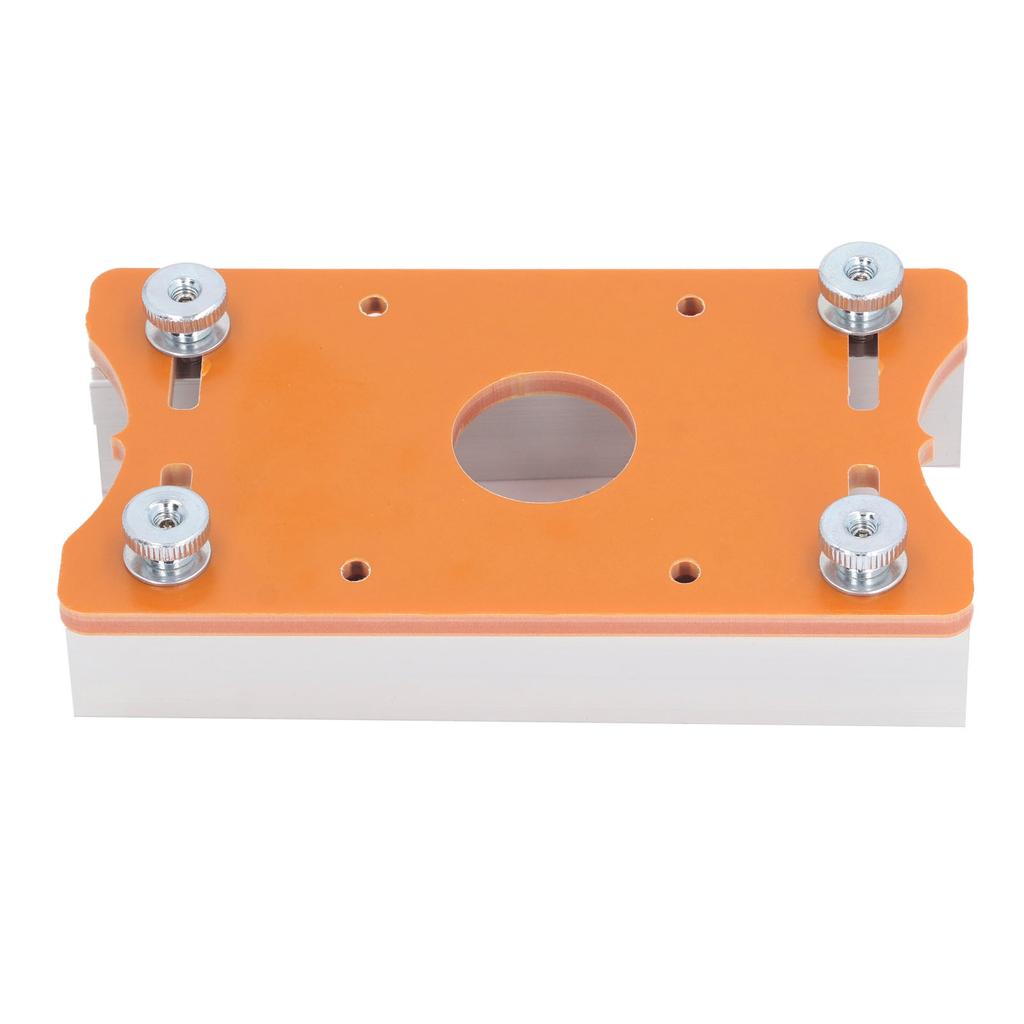 Wood Router Table Insert Plate High Accuracy Router Slotting Positioning Bracket Plate for 65mm