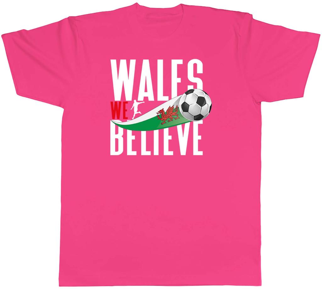 Unisexs T Shirt Wales Football We Believe Unisex Tee Gift