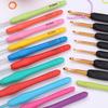 5 Set 2.0mm-6.0mm Crochet Hook Set Ergonomical Crochet Needle Practical Knitting Needle for Crocheting Knitting