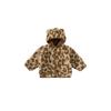 Kids Furry Coat Leopard Print Autumn New Arrival Girl Lamb Wool Clothes Baby Girl Tops Thickened Thermal Autumn Clothing Men