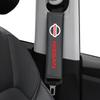 2pcs Car Seat Belt Cover Breathable Seat Belt Protector For Nissan QASHQAI G Note Juke Sentra Patrol Leaf Car Styling