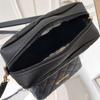 Sacs Bandoulière pour Dames Luxe Pompon Petit Sac Messager pour Femmes Broderie Lingge Décontracté Sac à Épaule Féminin