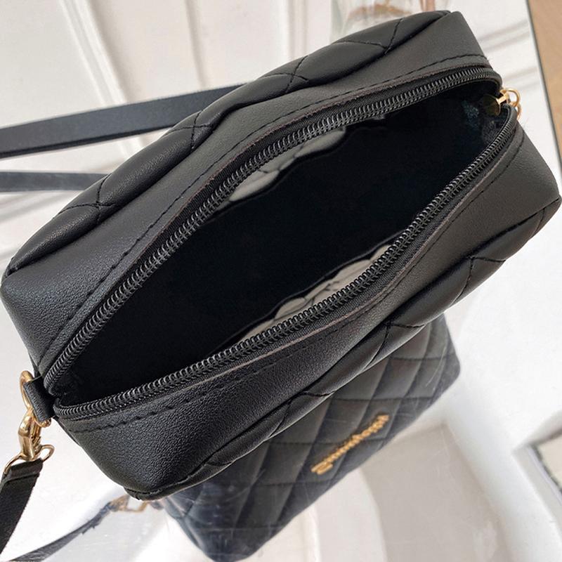 Sacs Bandoulière pour Dames Luxe Pompon Petit Sac Messager pour Femmes Broderie Lingge Décontracté Sac à Épaule Féminin