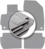 Gray Car Mats For: Mitsubishi Outlander II Crossover (2006-2013)