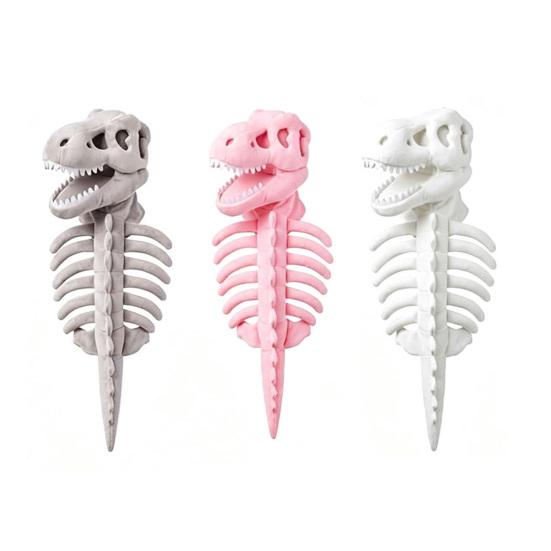 Soft Polyester Cat Suit Dinosaur Skeleton Costume, Cute Halloween Apparel, Funny Costume Outfit for Cats Cosplay Party, Photo Props