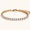 European and American Fashion Light Luxury Chain Bracelet Gold Simple Jewelry