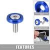 ACROPIX Car Bumper Fender Washer Bolts Engine Bay Dress Up Kit Stainless Steel M6x20mm Blue 25 Sets