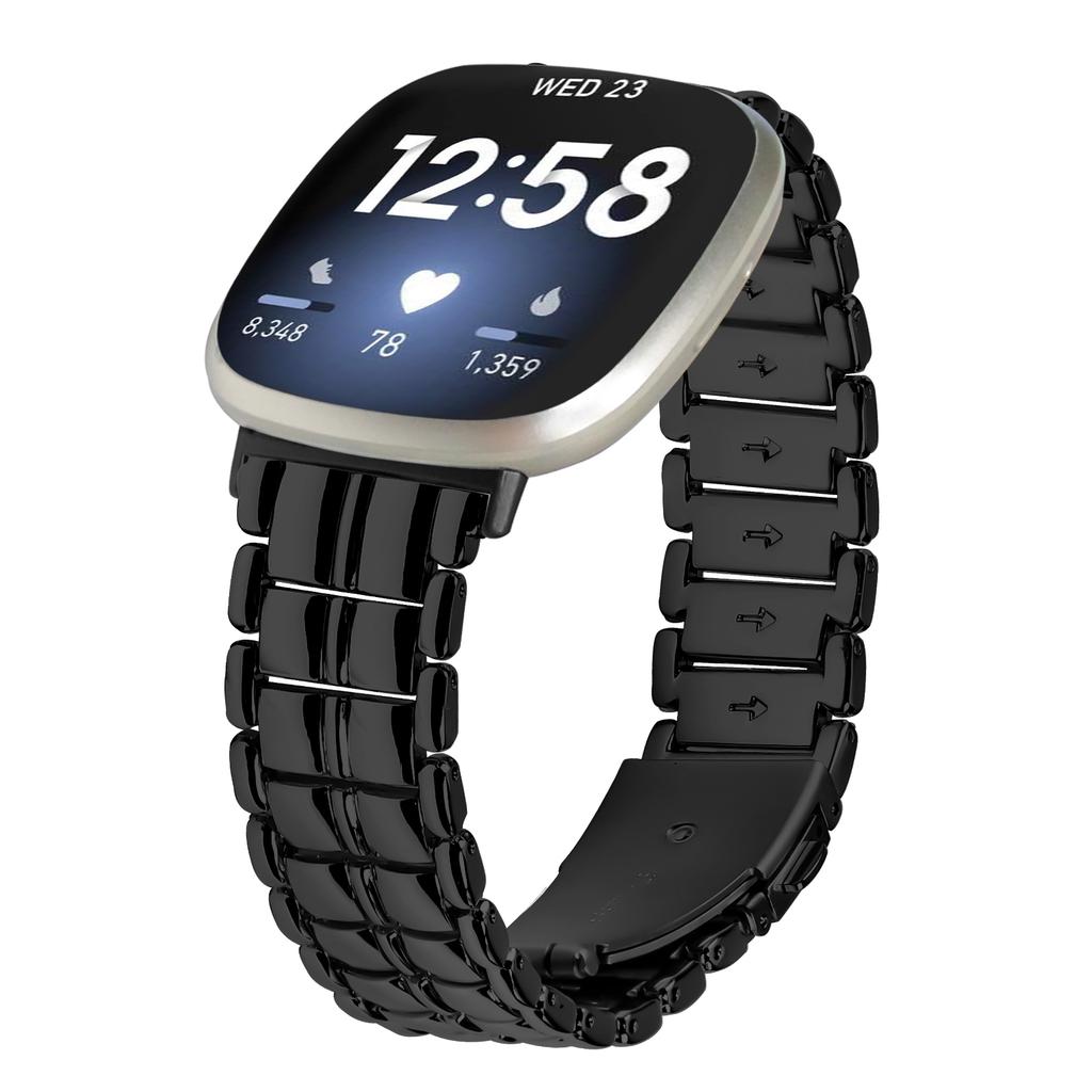 For Fitbit Versa 4/Sense 2 Smartwatch Metal Replacement Wrist Strap