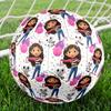 Gabby’s Dollhouse Theme Size 5 Soccer Ball, Suitable for Both Indoor and Outdoor Matches, a Gift Suitable for Everyone.
