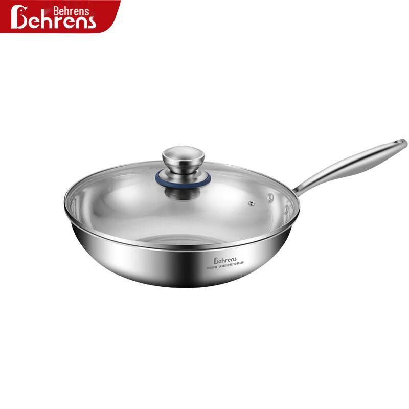 Beilunsi 304 Stainless Steel Stir-Fry Pan