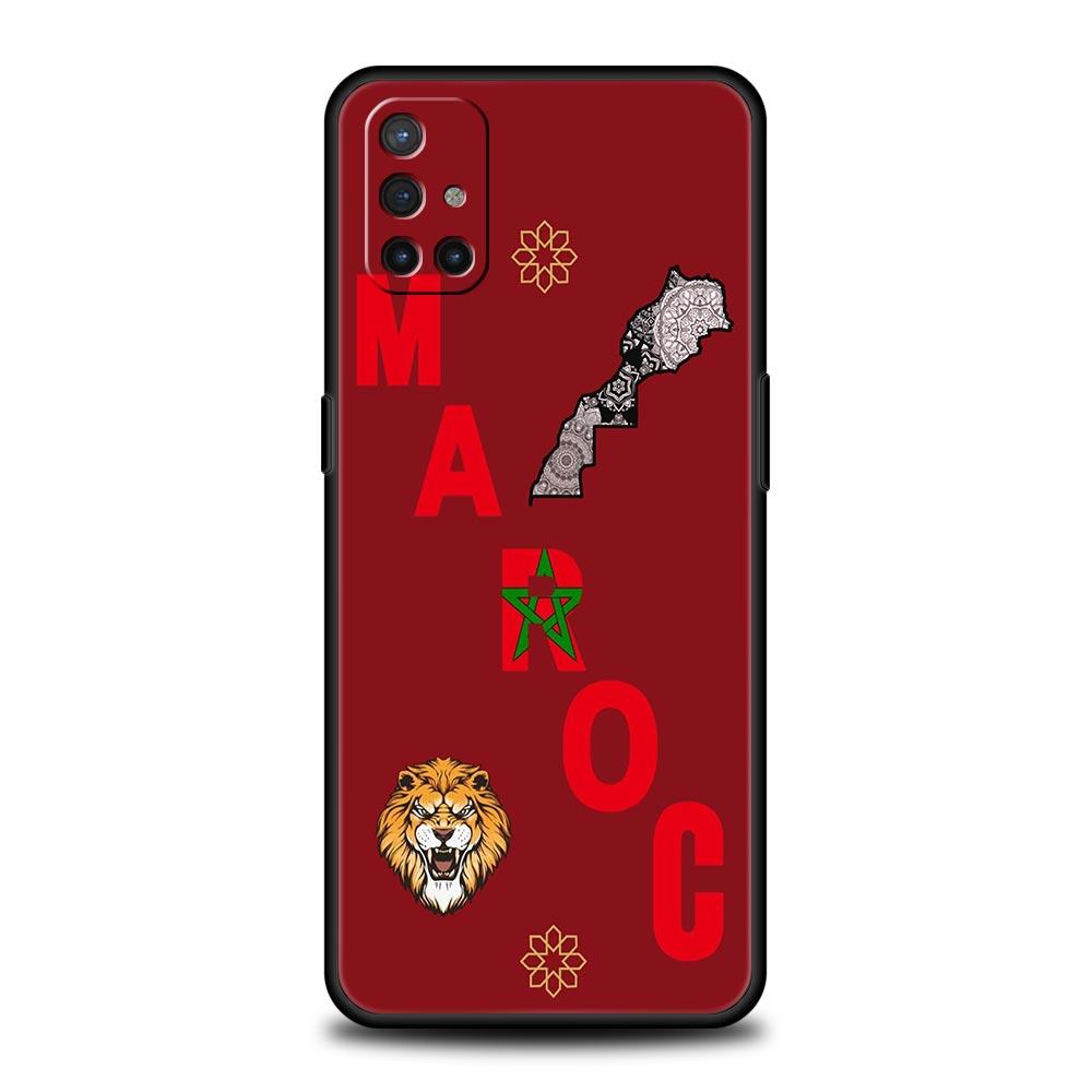Phone Case For OnePlus 12 11 10 9 Pro 9T 12R 10R 9R 9RT 10T 8T 8 7 7T Nord 2T CE 2 5G N10 N100 Cover Moroccan flag Maroc Morocco