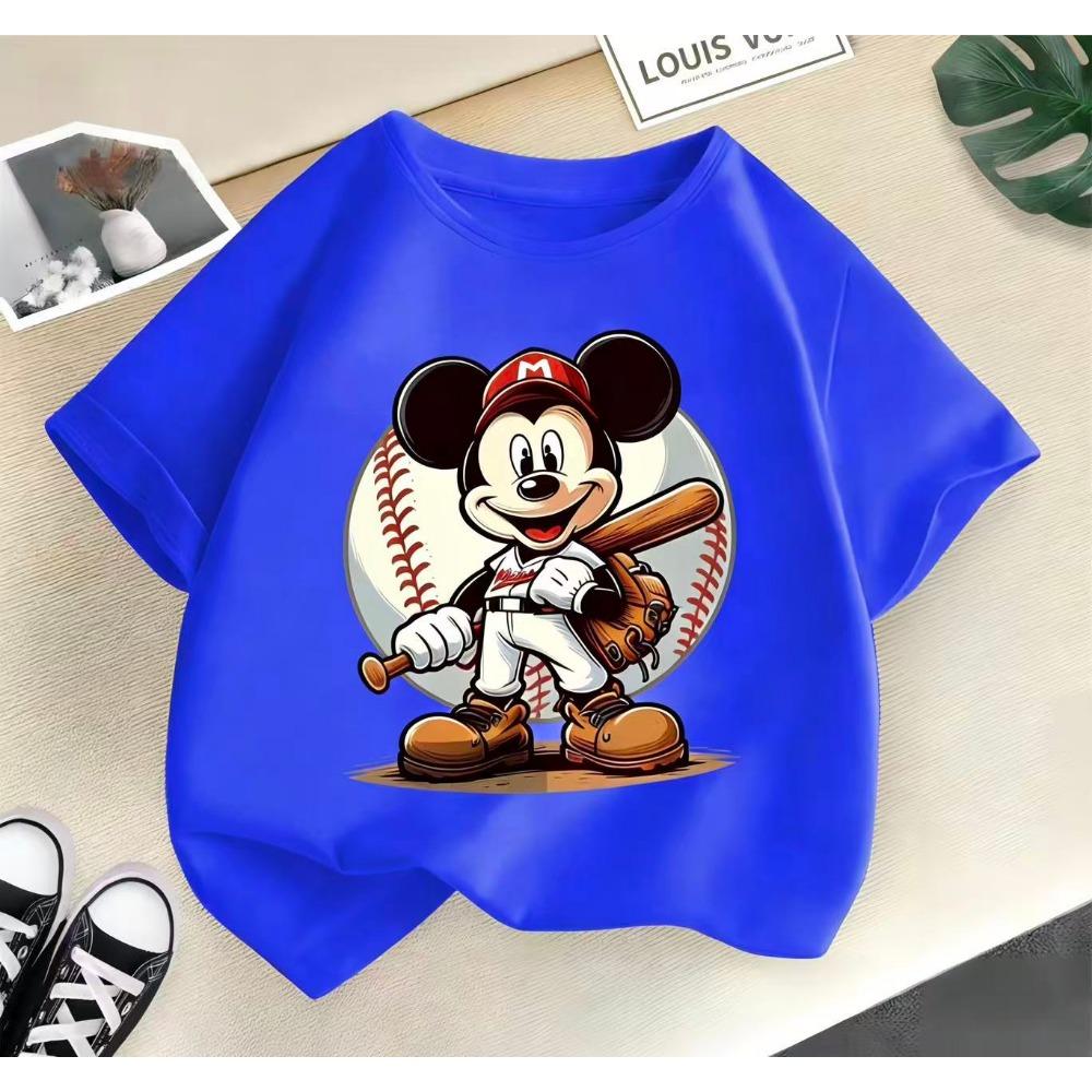 Pattern summer children's T-shirt fashionable street casual wear