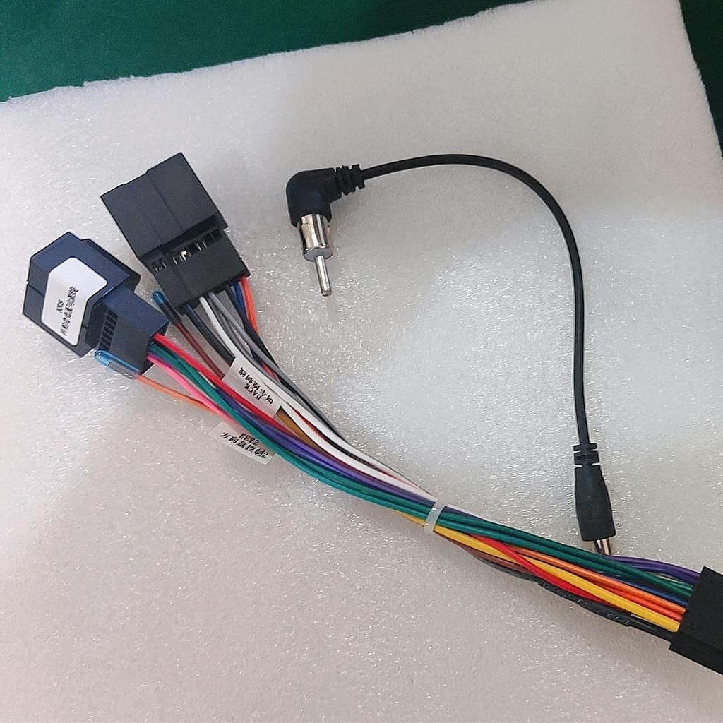 16 Pin Aftermarket Stereo Wiring Harness + Antenna For Chevrolet Captiva 2006-14