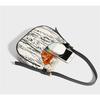 Trendy High-End Moon Shape Underarm Shoulder Bag, Elegant Portable Handbag Wholesale For Ladies Daily Matching