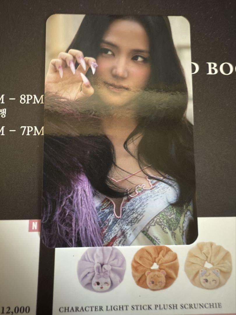 

[USED] BLACKPINK deadline FC exclusive trading card Jisoo