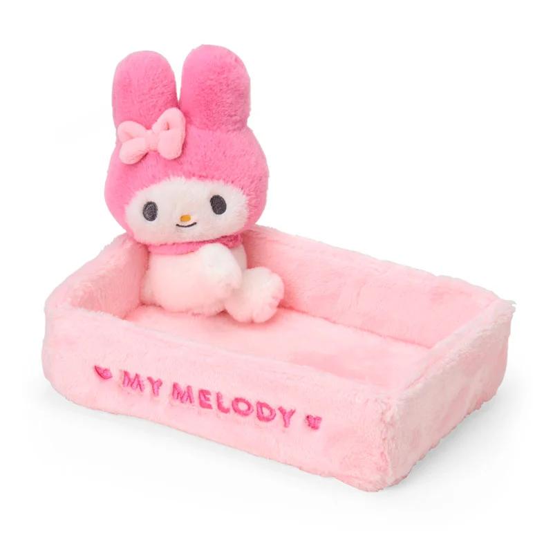 Sanrio My Melody Mascot Pouzdro na příslušenství (Náměstí) Japonsko NOVÉ Postavičky Sanrio