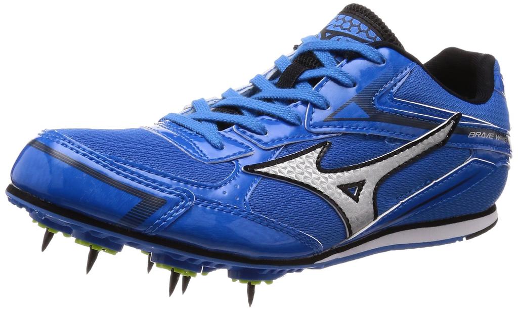 Track and Field Spikes Brave Wing 3 Blue X Silver Cm E [Mizuno] 24.5