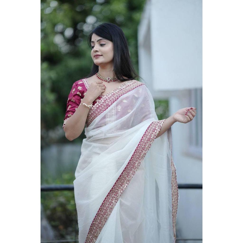 NEUER START – BANARASI CRUSH DESIGNER-SAREE