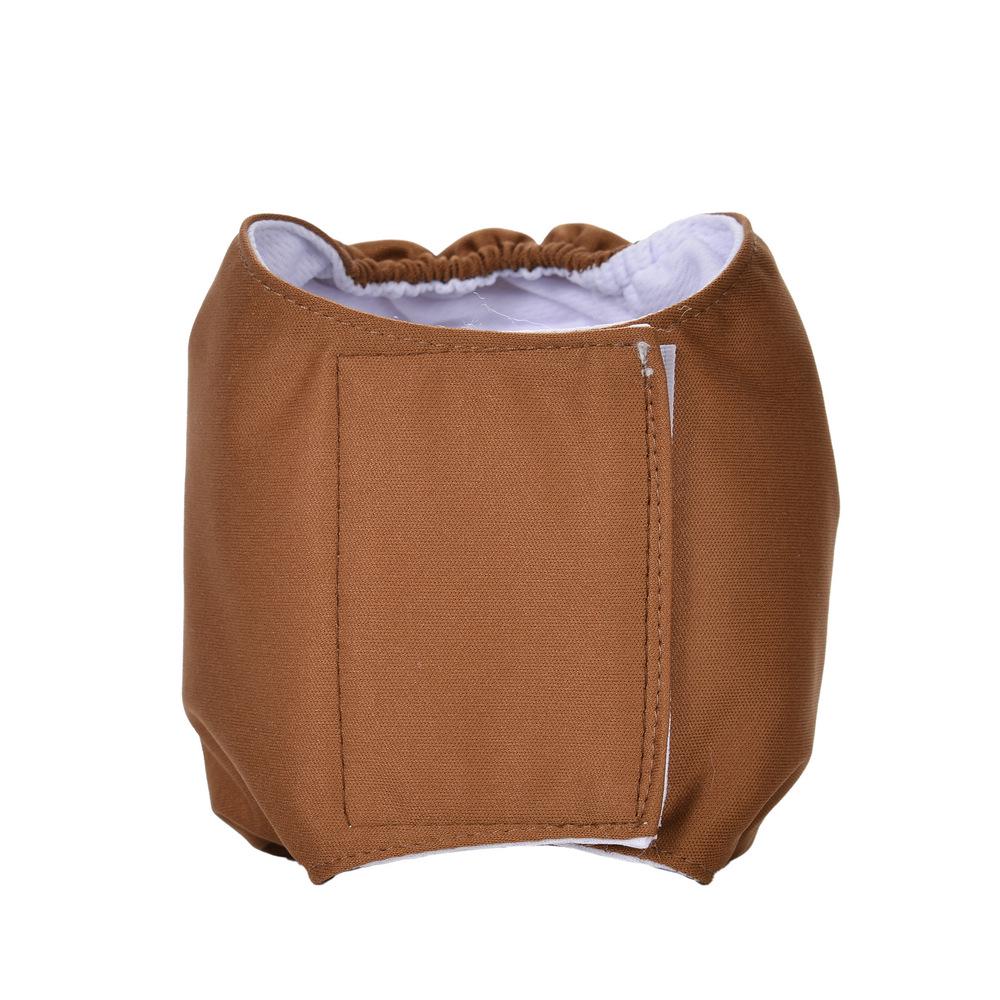 

Моющиеся однотонные непротекающие подгузники для кобелей S