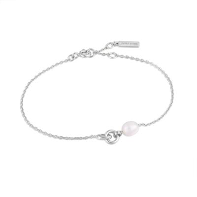 ANIA HAIE Freshwater Pearl Link Chain Bracelet B043-01H