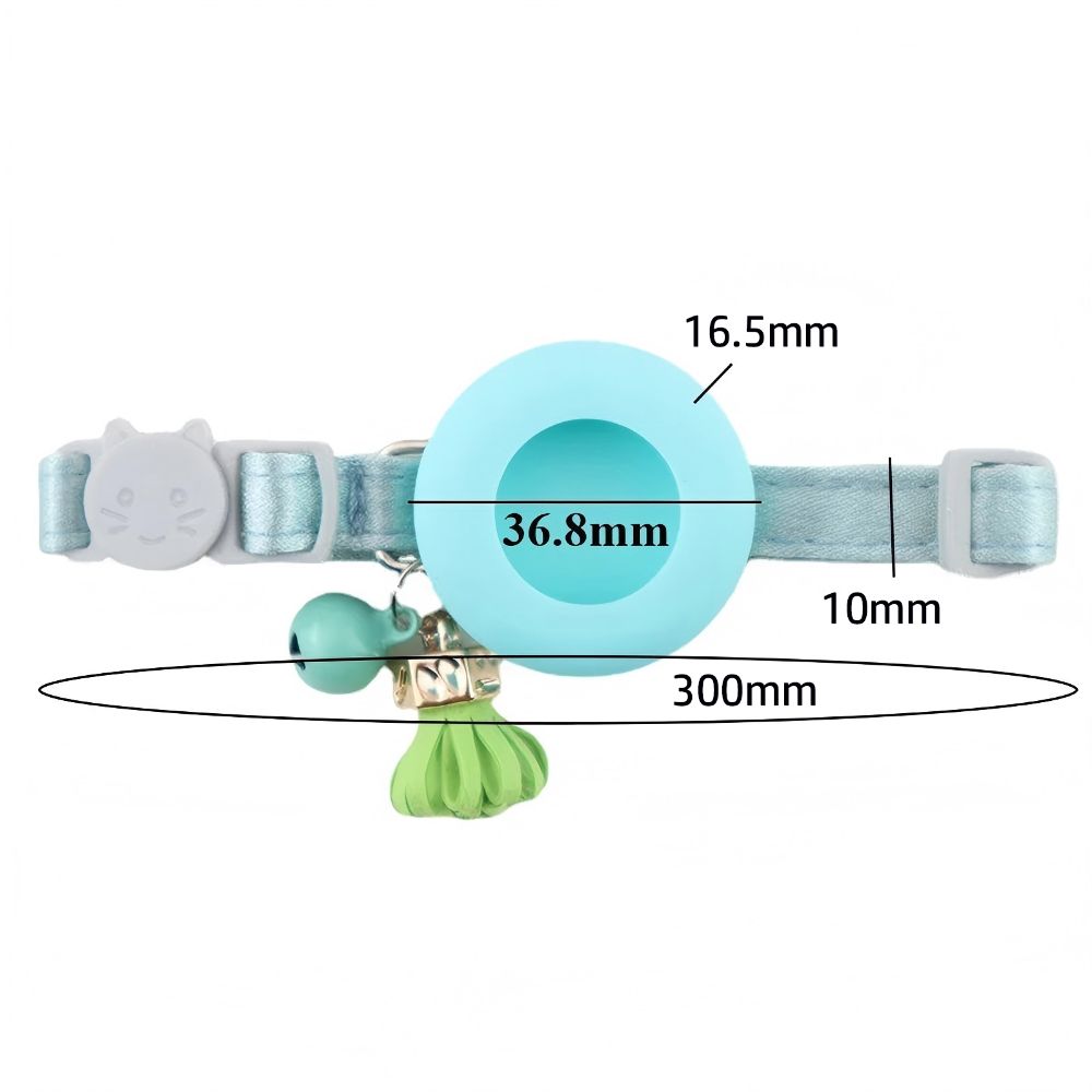 Anti-lost Pet Locator Collar Adjustable Buckle Cat Tracker Collar  Pet Accessories