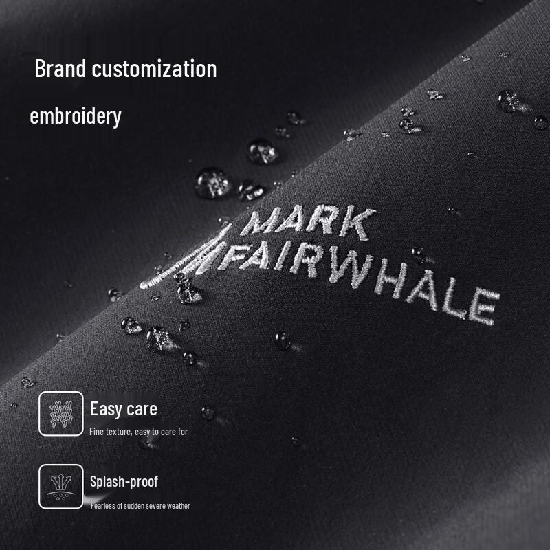 Mark Fairwhale Men's Stand-Collar Windproof Jacket