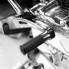 HDBUBALUS Motorcycle Shift Pegs Gear Shifter Pegs Highway Pegs Motorcycle Foot Shifter Pegs Toe
