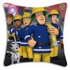 Anime Für Feuerwehrmänner S-Sam Kissenbezüge Cartoon Sofa Dekorativ Zuhause Doppelseitiger Druck Kurzer Plüsch Niedlicher Kissenbezug