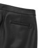 COVERNAT WOMAN Synthetic Leather Wrap Skirt Black