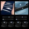 W1518Pcs Car Door Handle Bowl Anti-Scratch Protector Film Sticker For VW Golf Rline Beetle Touareg Polo CC Tiguan Touran