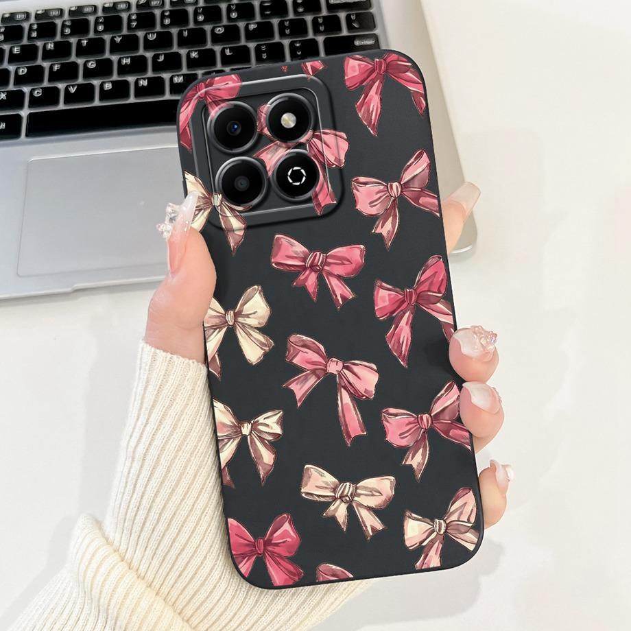 Case For Huawei Honor X6a X6b X6a Plus Phone Case For Honor X6 X6s 4G Soft Silicone Funda Women Fashion Flower Printed Cover