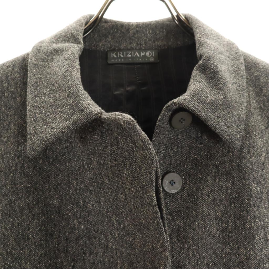 KRIZIA made in Italy tweed pants suit Setup 44 gray Women Used