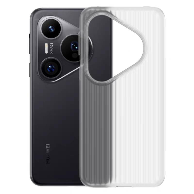Case For Huawei Pura 80 Pro Pura 70 Pro+ Pura70 Ultra Case Magnetic Matte Transparent Corrugated PC Hard Cover Lightweight