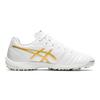 Asics Ultrezza GS TF Low Top Kids' Running Shoes White Yellow Kids' 1104A021-101