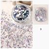 1 Dose Nailart Pailletten Unregelmäßige Form Glänzender Visueller Effekt Ultradünn Mehrere Stile Nailart Glitzer