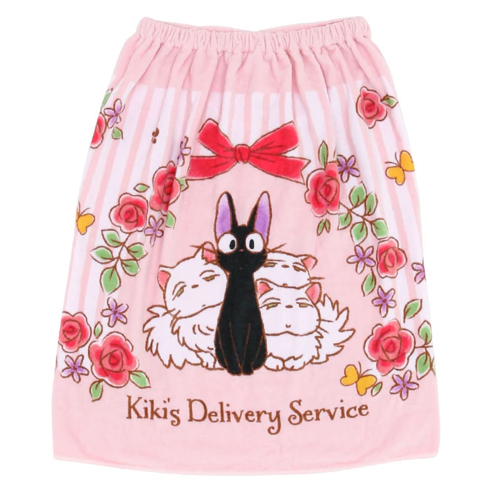 

Marushin 60см Обертывание Студия Ghibli Персонаж доставки Бассейн УФ 1065005200 Полотенце, «Служба доставки Кики» Джиджи, Детское полотенце, Плавание, Океан, Защита,