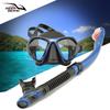 DM406+SN506 Professional Full-dry Snorkeling Mask Foldable for Adult Scuba Diving Mask
