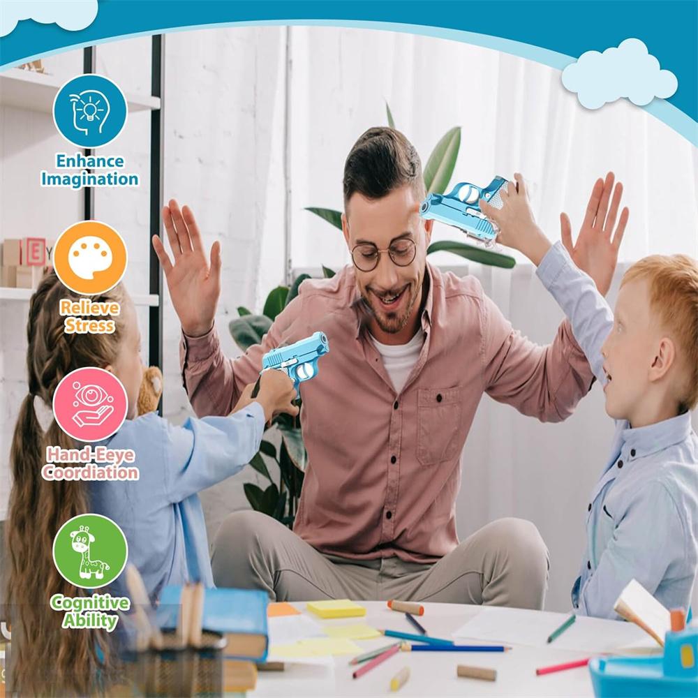 1911 3D-gedruckte kleine Pistolen-Spielzeuge Mini-Stressabbau-Fidget-Pistolen für Kinder & Erwachsene Geeignet zum Abbau von ADHS, Angstzuständen Geschenk