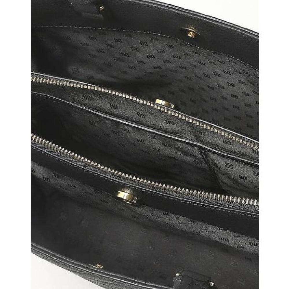 Daks Black Leather Small Tote Bag Dcba0e366