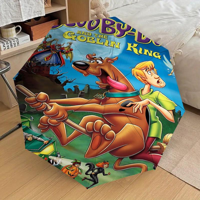 1PC Scooby-Doo Goblin King Umbrella-8-Rib Reinforced, Automatic Open, Lightweight & Durable, Cute Fashion Accessory for Outdoor, D2640
