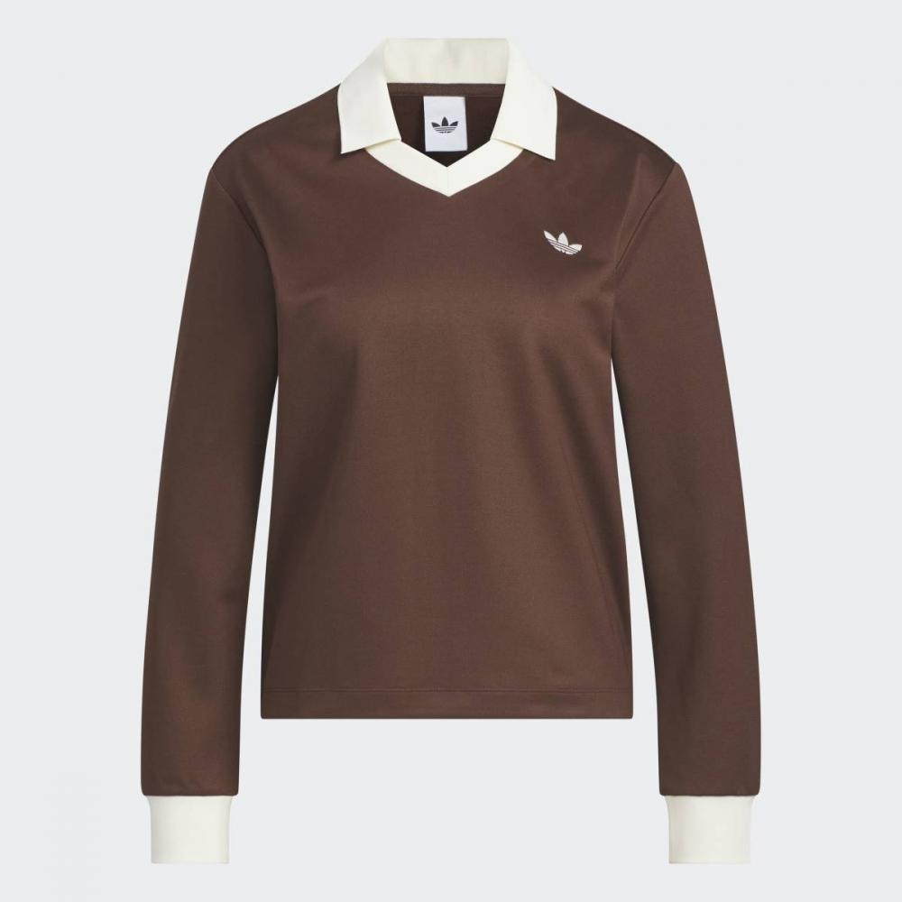 adidas V Neck Jacquard Jersey Kf3240